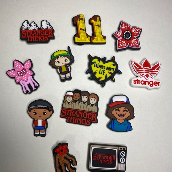 CROCS Accessories Stranger Things Show Crocs Charms Shoe